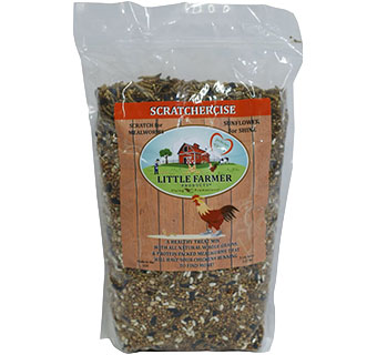 LITTLE FARMER SCRATCHERCISE CHICKEN TREAT MIX 5 LB 1/PKG