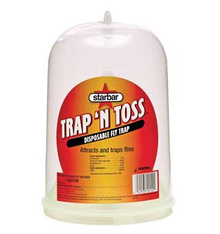STARBAR® TRAP 'N TOSS™ DISPOSABLE FLY TRAP 1 GAL 1/PKG