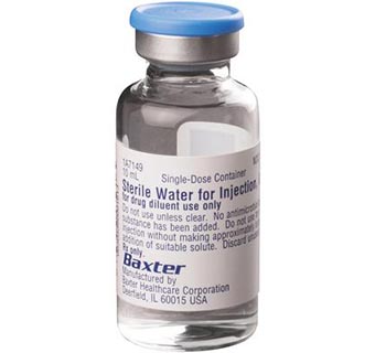 CONVENIA® STERILE WATER 10 ML (RX)
