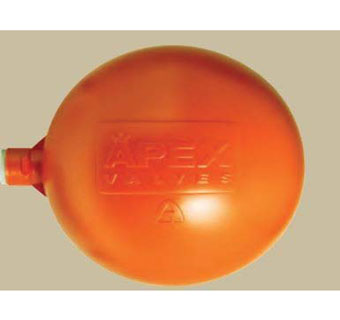 APEX® XTRAFLO FLT BALL FLOAT 6 IN DIA ORANGE
