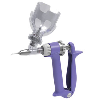 SIMCRO™ FORWARD SELECTABLE BOTTLE MOUNT SLENDER INJECTOR/SYRINGE 0.5 ML