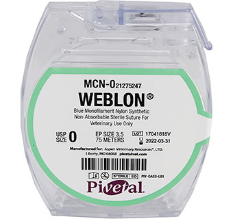 PIVETAL® WEBLON™ SUTURES 0 - 75 M