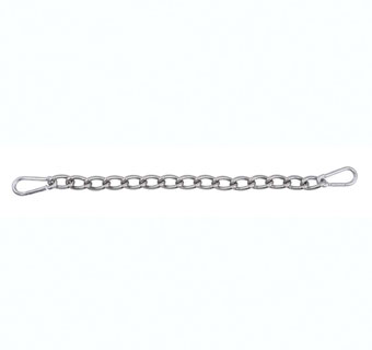 METALAB STAINLESS STEEL SPRING CURB CHAIN WITH SNAPS