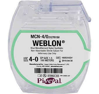 PIVETAL® WEBLON™ SUTURES 4/0 100 M 1/PKG