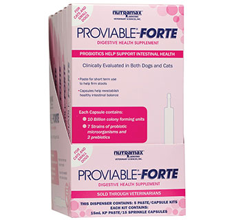 PROVIABLE®-FORTE FOR CATS AND SMALL DOGS 5 KITS/DISPENSER