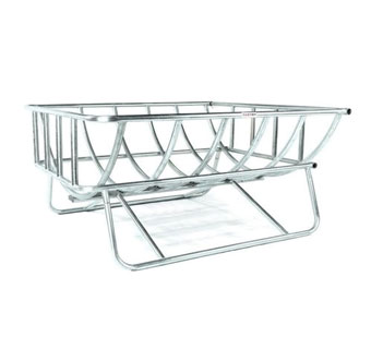CRADLE BALE FEEDER 18 GA STEEL GALV WITH CLEAR COATING