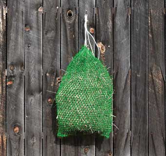 EQUI-SKY ULTRA SLOW FEEDER HAY NET NYLON KELLY GREEN