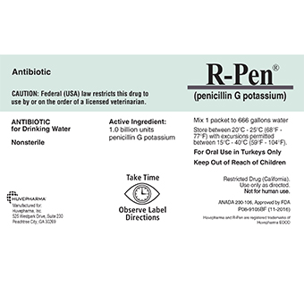 R-PEN® (PENICILLIN G POTASSIUM) 1.0 BU (RX)