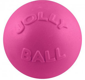 BOUNCE-N-PLAY BALL - 4.5IN - PINK - EACH