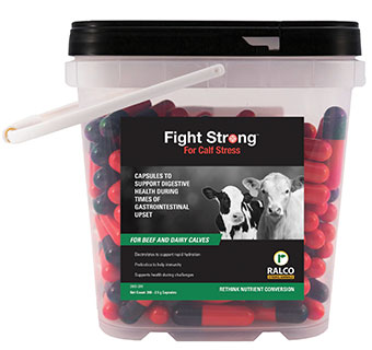 FIGHT STRONG® CALF STRESS NATURAL CAPSULES 2.5 G 200/PKG