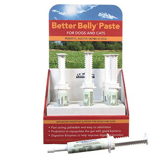 BETTER BELLY PASTE FOR DOGS & CATS 15 GM DISPLAY 6/PKG