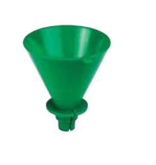 TRADITIONAL ASSORTED VENTED FUNNEL 8 OZ/3 QT GREEN