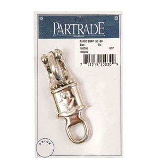 METALAB PANIC SNAP 5/8 IN NICKEL-PLATED