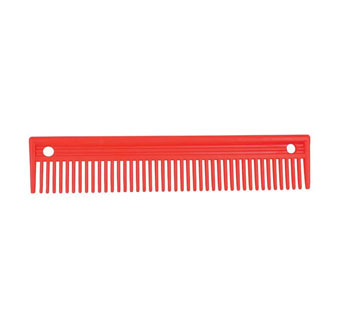 COMB PLASTIC 8-3/4 IN RED