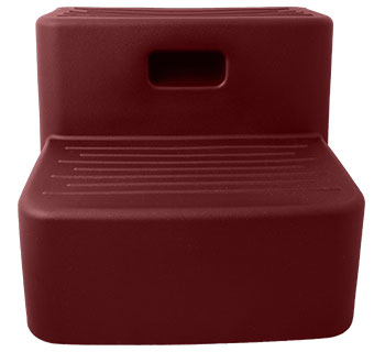 2-STEP MOUNTING BLOCK 15 IN H MAROON 1/PKG