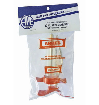 ARDES REGULAR SYRINGE WITH LUER-LOCK CANNULA 20 ML