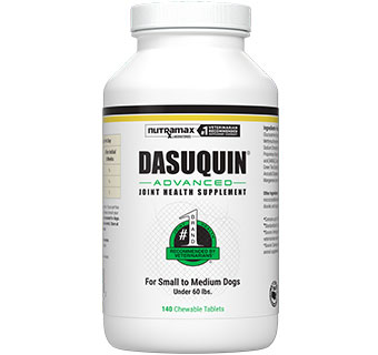 DASUQUIN® DOG ADVANCED JOINT SUPPLEMENT CHEW TAB S/MED 140/BT 4 BT/PKG