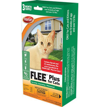 FLEE® PLUS IGR CAT SPOT-ON TREATMENT APPLICATOR 3 DS