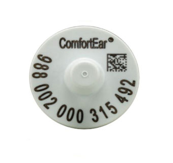 Z TAGS™ COMFORTEAR® FULL DUPLEX ELECTRONIC RFID TAG YELLOW 25/PKG