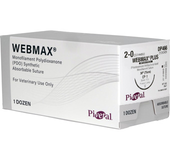 PIVETAL® WEBMAX™ PLUS SUTURES DP466 30 IN (CP-1) 12/PKG