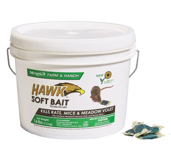 HAWK® SOFT BAIT RODENTICIDE 16 LB