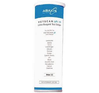 ABAXIS VETSCAN UA10 STRIPS 50 STRIPS/PKG (SOLD IN HAWAII ONLY)