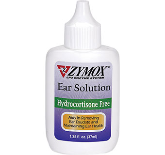 ZYMOX® HYDROCORTISONE FREE EAR SOLUTION 1.25 OZ 1/PKG