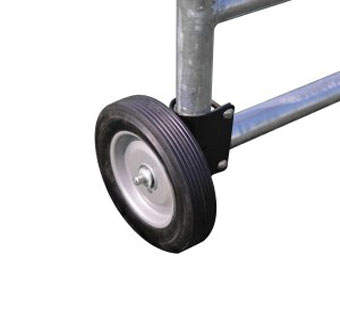 GATE WHEEL FOR 1-5/8 - 2 IN ROUND TUBE GATE