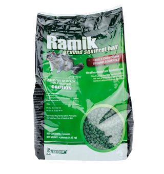 RAMIK® GROUND SQUIRREL BAIT 4 LB BAG