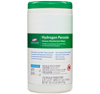 CLOROX® HEALTHCARE HYDROGEN PEROXIDE CLEANER DISINFECTANT WIPES 155/PKG