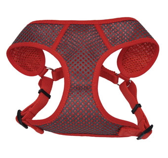 COMFORT SOFT® 06485 ADJ SPORT WRAP HARNESS NYLON S 5/8 IN GRAY WITH RED