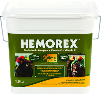 TRM HEMOREX POWDER AIRWAY SUPPORT HORSE SUPPLEMENT 3.3 LB 1/PKG