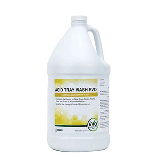 ACID TRAY WASH EVO CLEANER PINK/RED 1 GAL