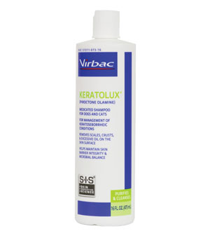 KERATOLUX® MEDICATED SHAMPOO LIQUID BOTTLE 16 OZ