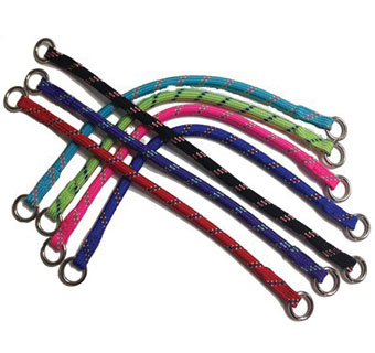 349 CONFETTI SLIP DOG COLLAR NYLON 12 IN X 5/16 IN BLUE
