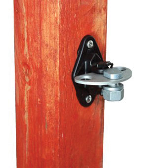 WOOD POST 3-WAY GATE CONNECTOR