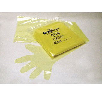 AG-TEK® MAXISLEEVE® OB GLOVES YELLOW 39 IN 100/PKG