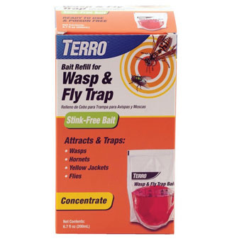 TERRO® WASP AND FLY TRAP REFILL 0.55 LB