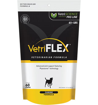 VETRI FLEX™ PRO SOFT CHEWS FOR CANINE OVER 60 LBS 60/BAG 60/BAG