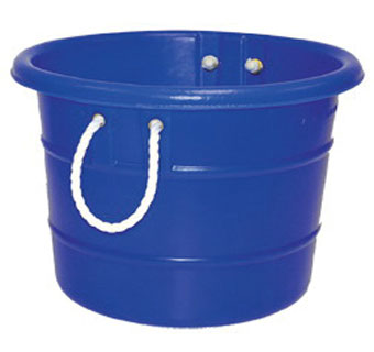 TOP QUALITY MANURE BUCKET BLUE