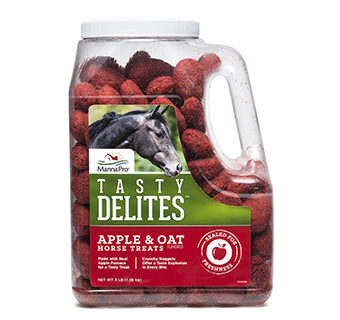 MANNA PRO® TASTY DELITES™ JUGGED APPLE FLAVOR TREATS 3 LB 1/PKG