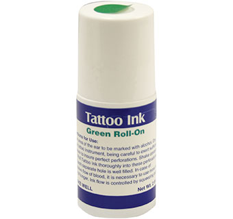 IDEAL® TATTOO INK GREEN ROLL-ON 2 OZ 1/PKG