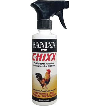 BANIXX™ CHIXX STING-FREE ANTI-MICROBIAL SPRAY 8 OZ