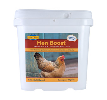 FLOCK PRO™ HEN BOOST™ PROBIOTIC SUPPLEMENT 1.12-1.17% SODIUM 5 LB BUCKET