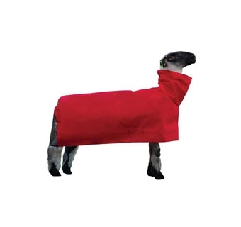 SHOW PRO SSNC-MB SHEEP BLANKET WITH MESH BUTT AND NECK NYLON L