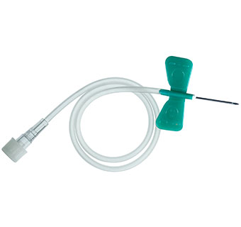 PIVETAL® WINGED INFUSION SETS 21 GAUGE X 3/4 IN GREEN 1/PKG
