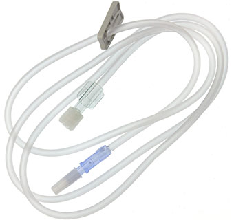 PIVETAL® IV EXTENSION SETS LUER SLIP 30 IN NO INJECTION SITE WITH CLAMP 1/PKG