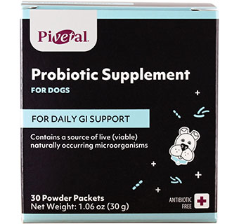 PIVETAL® PROBIOTIC SUPPLEMENT FOR DOGS 30/PKG