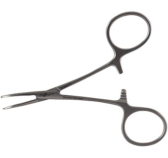 PIVETAL® HARTMAN MOSQUITO FORCEPS 4 IN CURVED 1/PKG