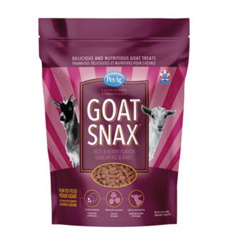 GOAT SNAX™ TREAT 9% PROTEIN 1.5% FAT BERRY/RICE 5 LB